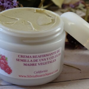 Crema Facial Antiarrugas|Reafirmante de Semilla de Uva
