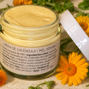Crema de Caléndula Piel Sensible