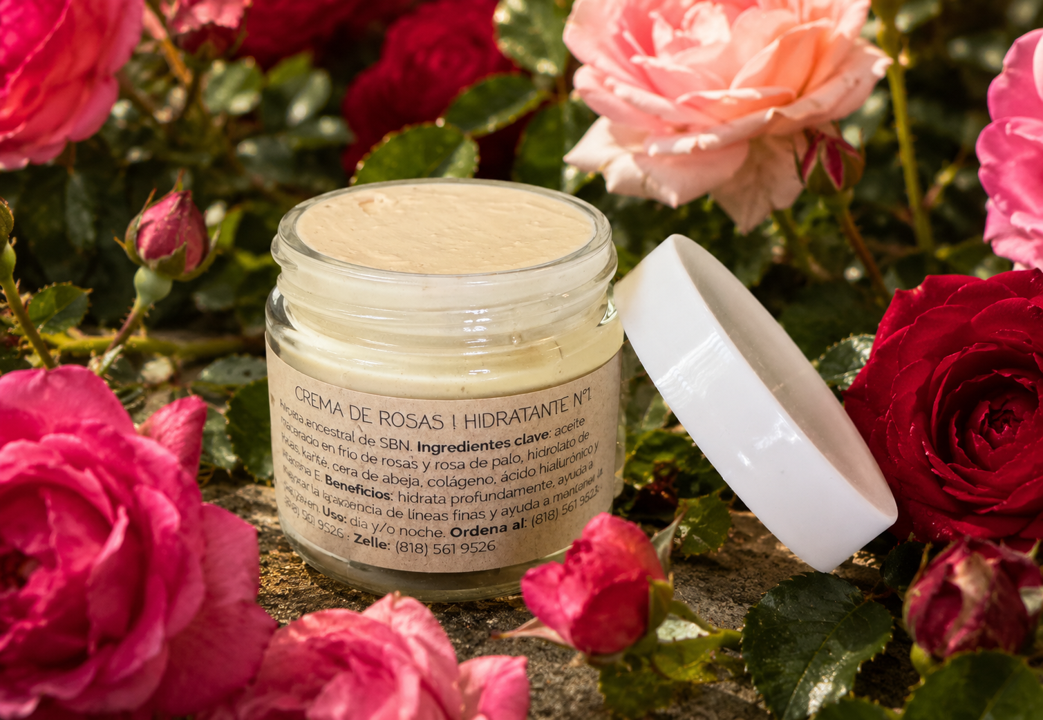 Crema de Rosas Hidratante N1