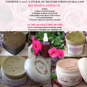 Kit Básico 100% Natural para el cuidado de la piel, Anti-Acné