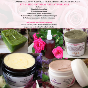 Kit Básico 100% Natural para el cuidado de la piel, Anti-Manchas