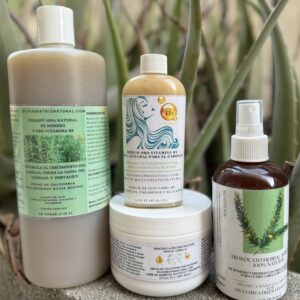 Kit Pro-Vitamina B5 de Romero | Fortalece y Estimula el Crecimiento Capilar